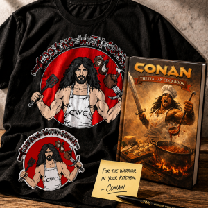 Signed Book and T- Shirt Combo